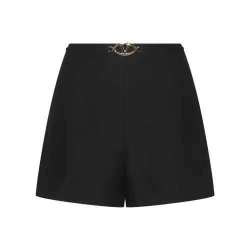 Valentino Logo Plaque Shorts