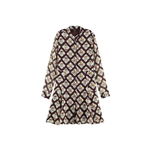 Scotch&Soda Long-Sleeved Dresses Women's Multicolor