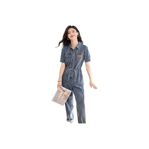 Mo Han Yi Mei Jumpsuit Women's Blue