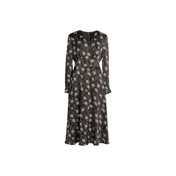 ROEYSHOUSE Long Sleeved Dresses Women's Multicolor
