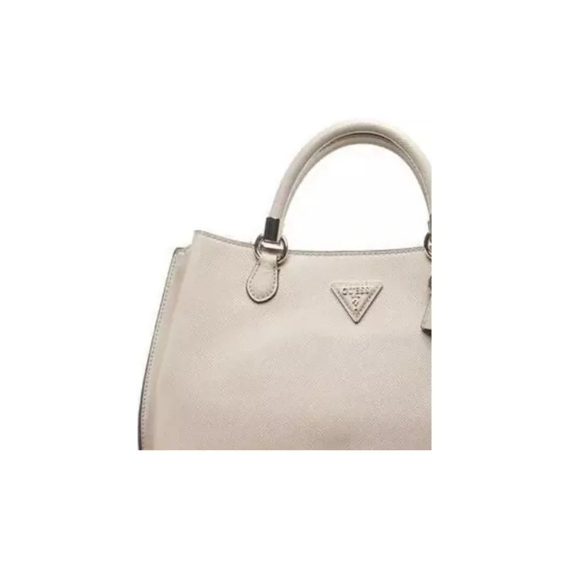 GUESS Polyurethane Shoulder Bag, Crossbody Bag, Handbag Regular Women's Taupe-4