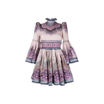 Zimmermann Long-Sleeved Dresses Women's Pink