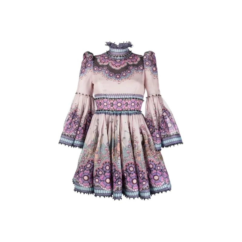 Zimmermann Long-Sleeved Dresses Women's Pink-0