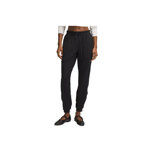 Lululemon Soft Jersey Classic Fit Mid Rise Jogger Knitted Sports Pants Women's