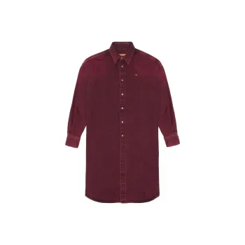 DIESEL Long Sleeved Dress Women's Red