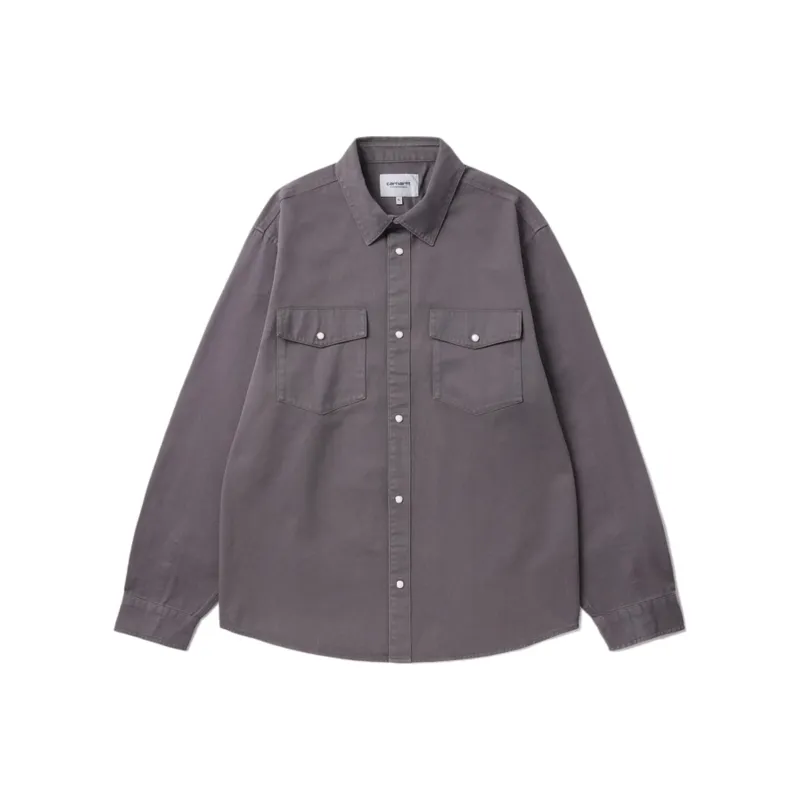 Carhartt WIP Shirts Men Purple-0