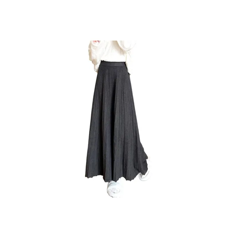 La Chapelle Knit Long Skirt Women's-2