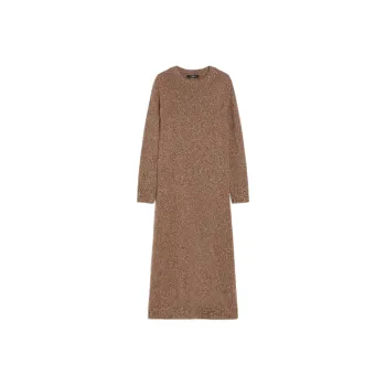 WEEKEND MaxMara Dionne Long-Sleeved Dresses Women's Light Brown