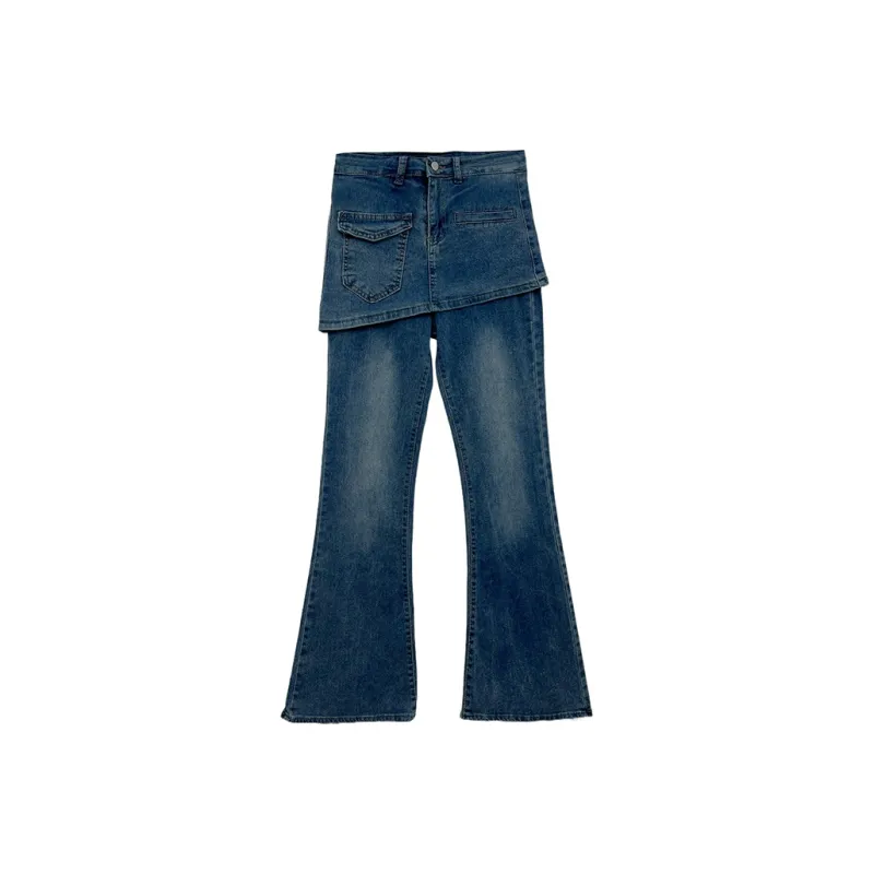 Icicofficial Jeans Women's Dark Blue-0