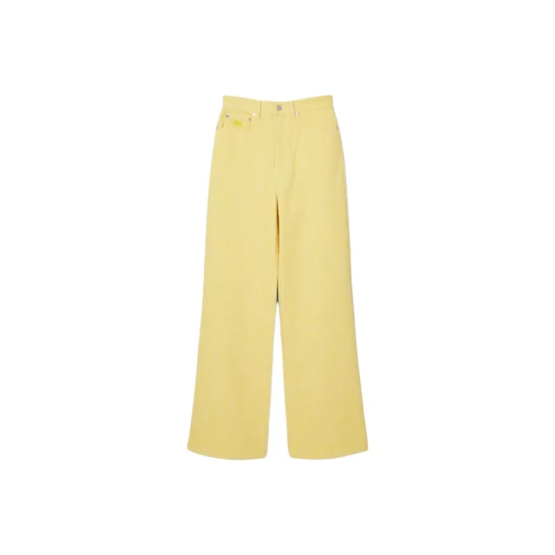 LACOSTE SS25 Jeans Women's Yellow-0