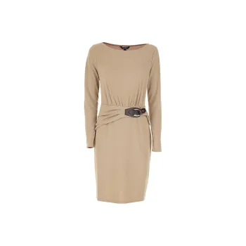 Polo Ralph Lauren FW22 Long Sleeved Dress Women's Earth Yellow