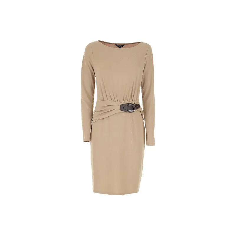 Polo Ralph Lauren FW22 Long Sleeved Dress Women's Earth Yellow-0