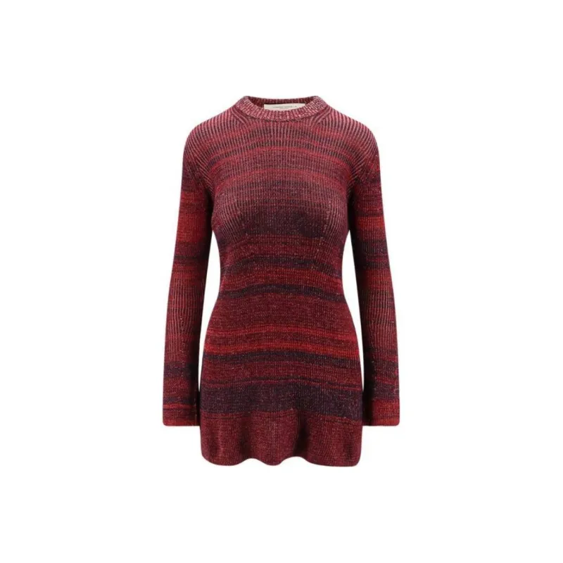 Golden Goose Long Sleeved Knitted Dress-0
