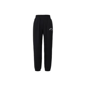 New Balance Sport French Terry Sweatpant Knitted Sports Pants Women's Black
