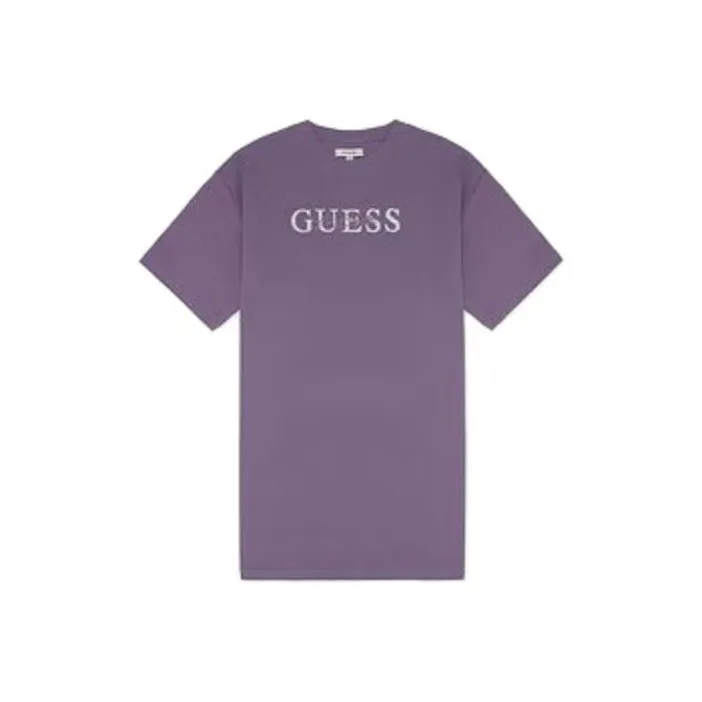 GUESS Short-Sleeved Dresses Women's Purple-0