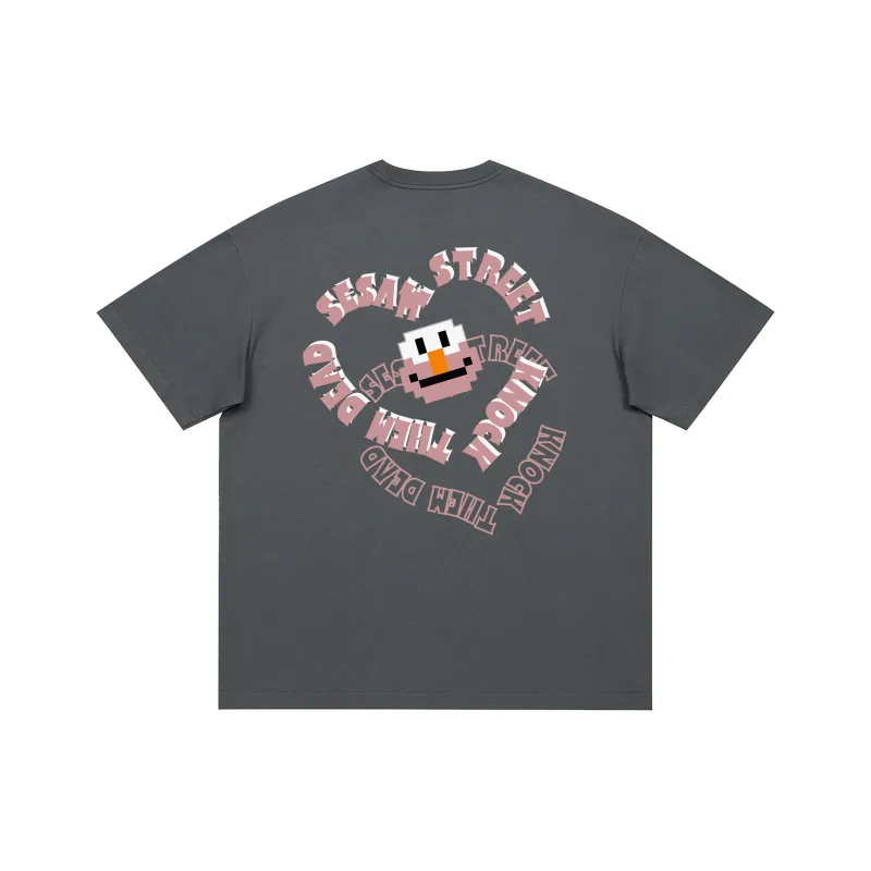 SESAME STREET T Shirt Unisex Black-6
