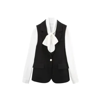 A Paradise For Awakening Casual Suit Women's Black