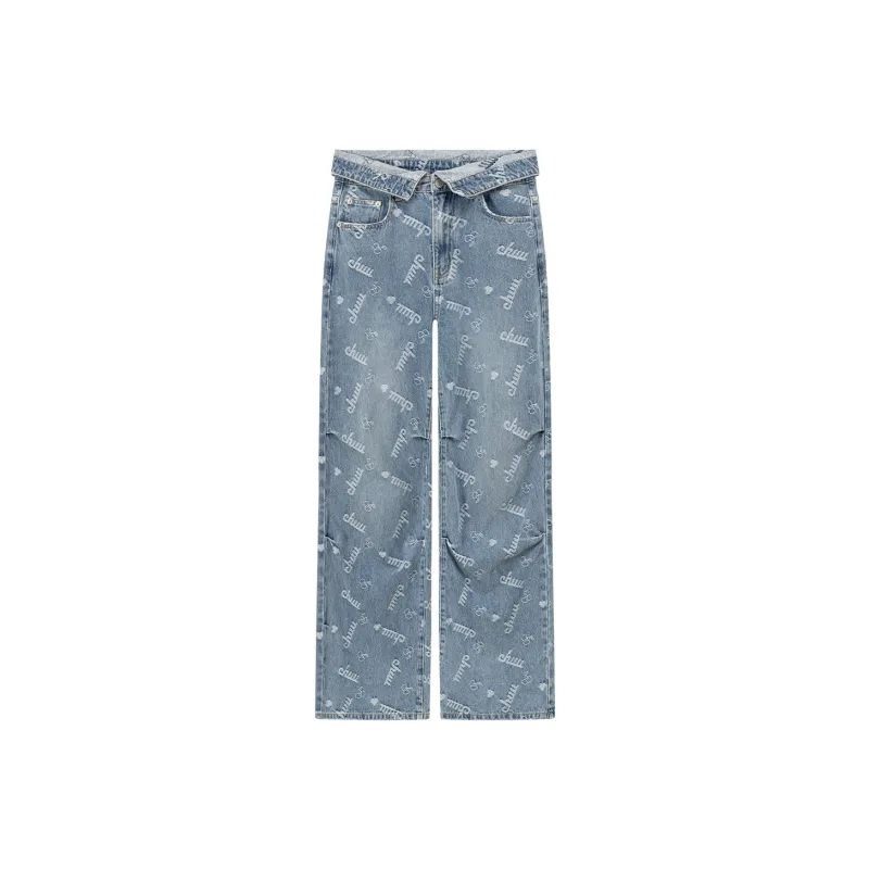 CHUU Jeans Women's Denim Blue-0