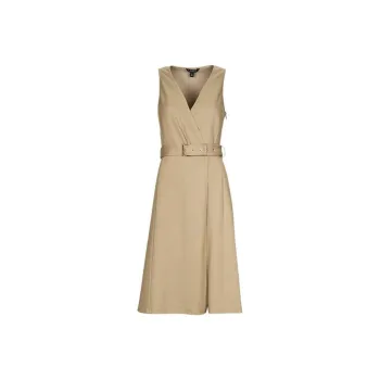 Polo Ralph Lauren Sleeveless Dress Women's Light Beige