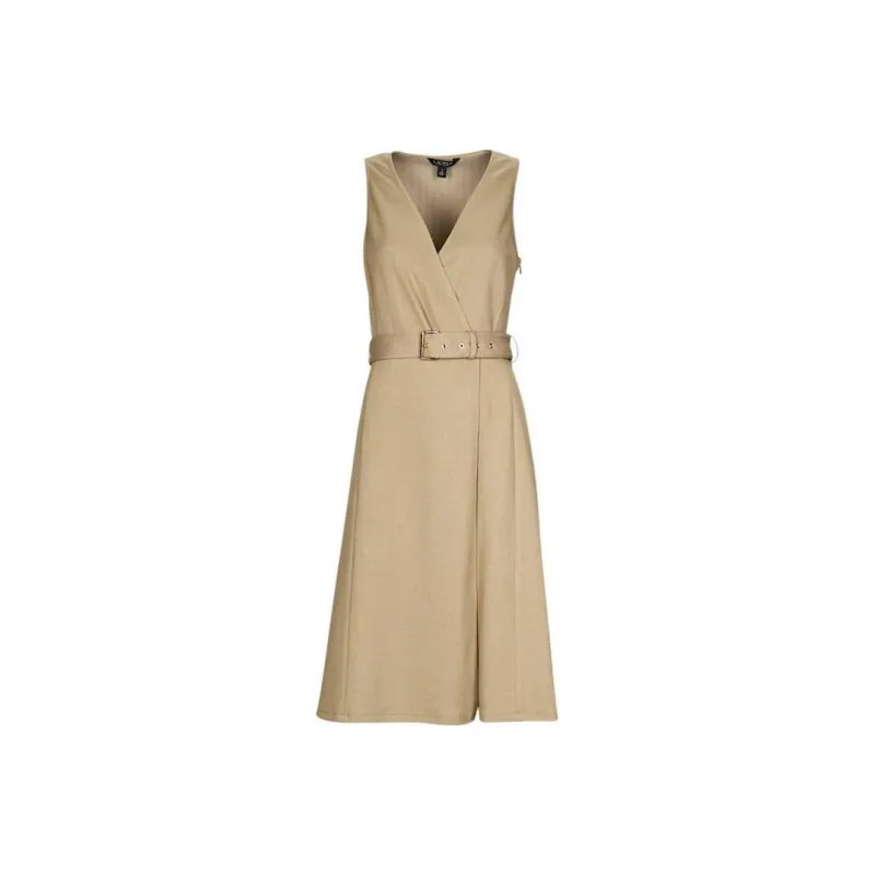 Polo Ralph Lauren Sleeveless Dress Women's Light Beige-0