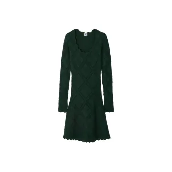 Burberry Aran Long sleeve Knitted Dress