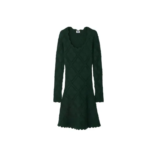 Burberry Aran Long sleeve Knitted Dress