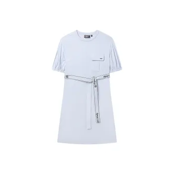 FILA Short-Sleeved Dresses Women's Pale Blue