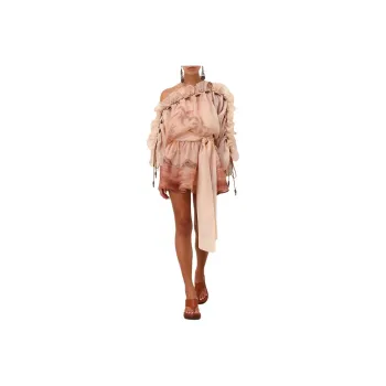 Zimmermann SS25 Long-Sleeved Dresses Women's Rusty Seaside