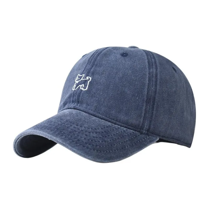 Banner The Piggy Washed Cotton Baseball Caps Unisex-0