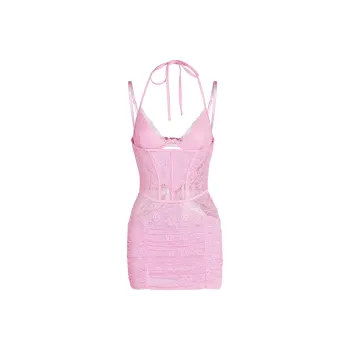 I.AM.GIA SS24 BELIZE DRESS Slip Dresses Women's PINK/Pink