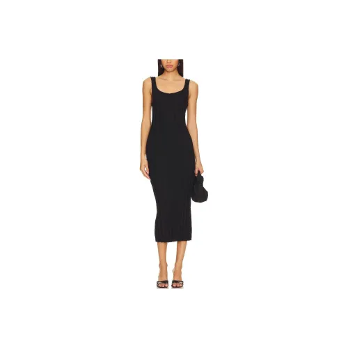 FREE PEOPLE Robe-Pull Santos Slip Dresses Women's Black