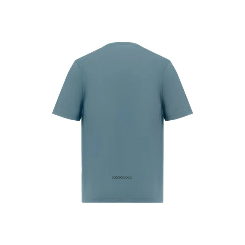 DESCENTE BLEU T Shirts Men-5