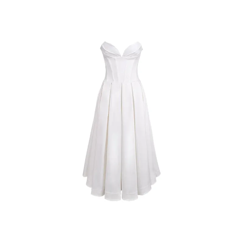HOUSE OF CB LADY Sleeveless Dress Women's White/White-0