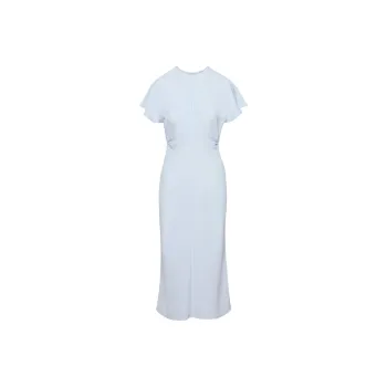 ARITZIA Babaton Futurist Dress Short Sleeved Dresses Women's Glimmer/Shimmer Blue