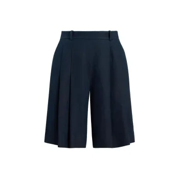 Polo Ralph Lauren Pleated High-waisted Shorts