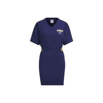 Adidas Originals Short Sleeved Dresses Women's Blue