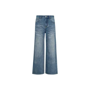 Three Quarters Jeans Women's Blue