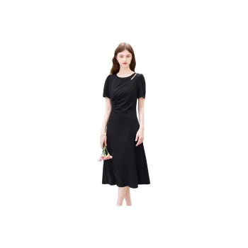 TOUCH Short Sleeved Dresses Women's Black