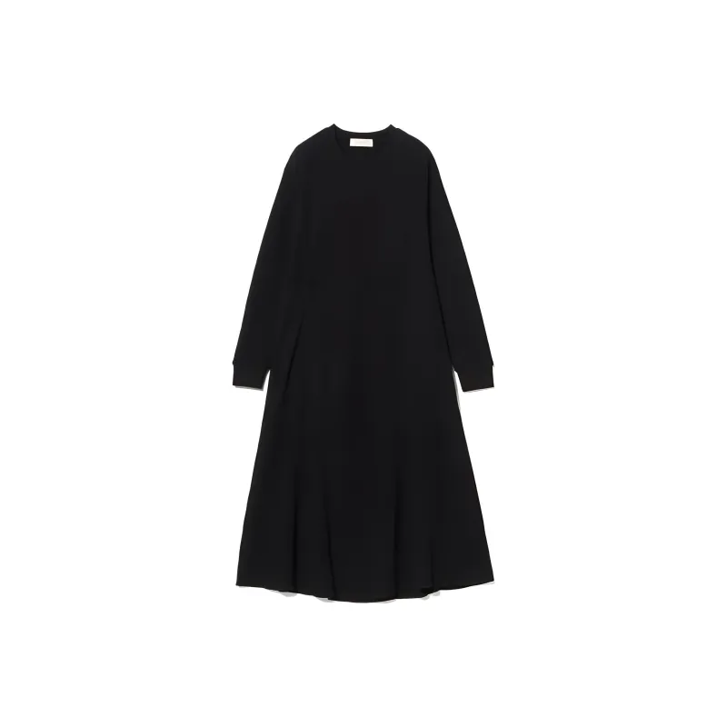 Beams Long Sleeved Dress Women's Black-0