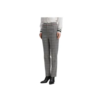 Blood Glitter Suit Trouser Women's Plaid