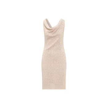 Givenchy Monogrammed Drape Detailed Dress