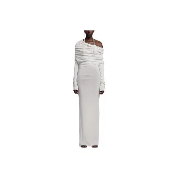 Entire Studios FW24 Long-Sleeved Dresses Women's Light Gray