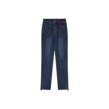 YINER GoodLand Jeans Women's Navy Blue