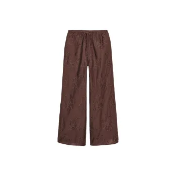 ZARA ZW Series Casual Pants Women's Brown