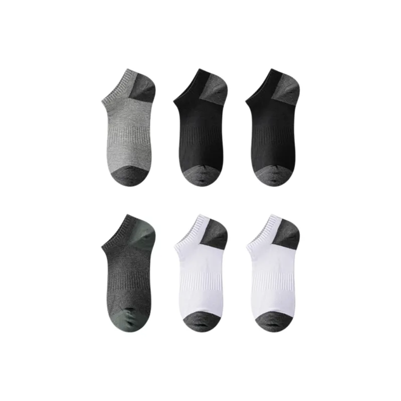 LUYOUYE Ankle Socks Men's 6 Pack-9