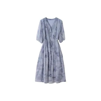 Kele Coco Short Sleeved Dress Women's Lavender