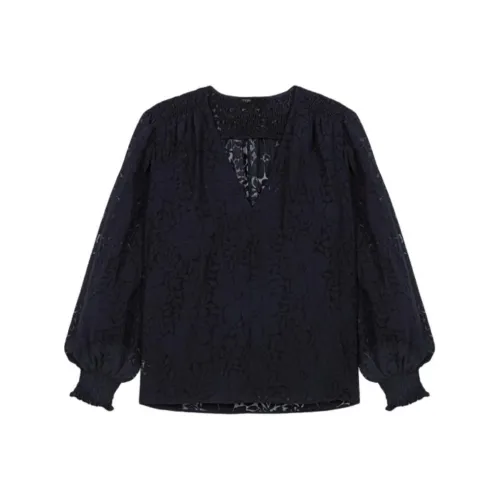 Maje Floral jacquard Blouse