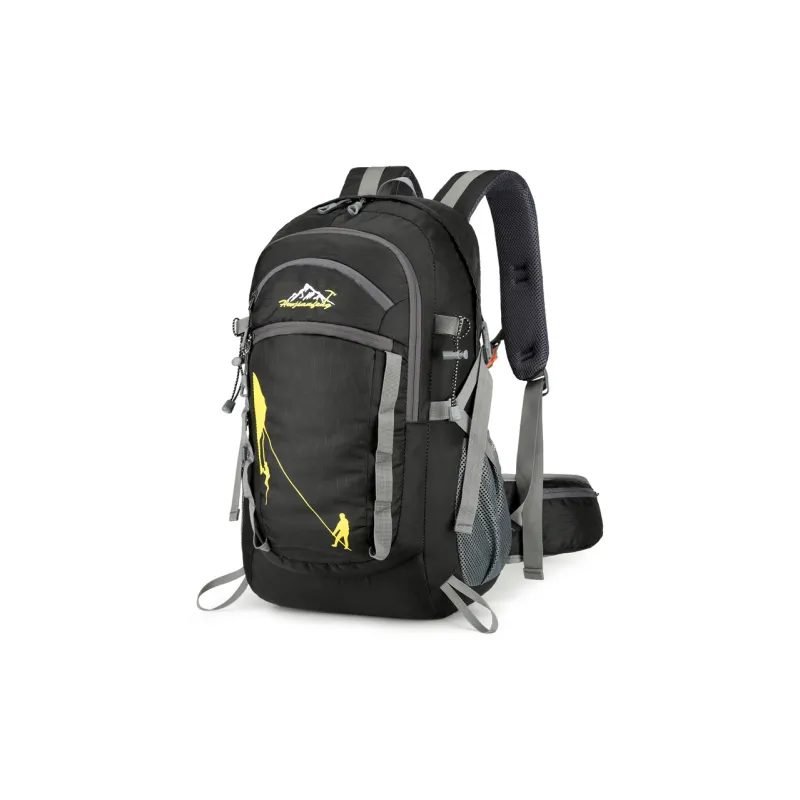 KUODONG Nylon Backpack Unisex Multicolor-3