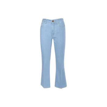 JACOB COHEN Logo Patch Flared Leg Jeans
