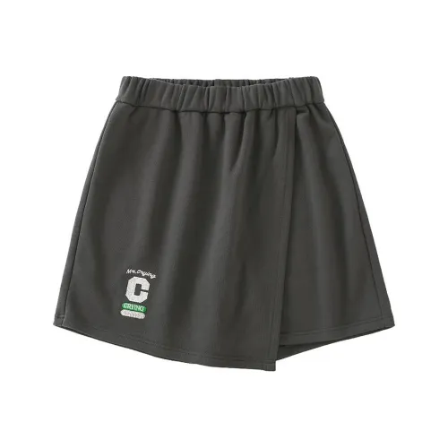 Crying Center Casual Shorts Women's Coffee Gray